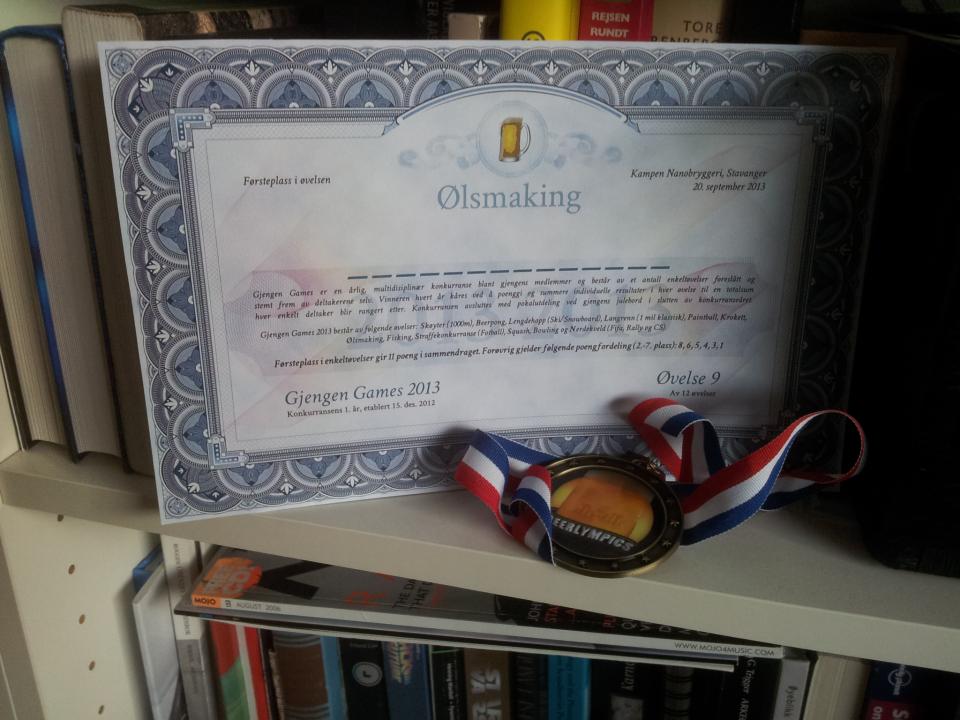 Ølsmakingkonkurranse 