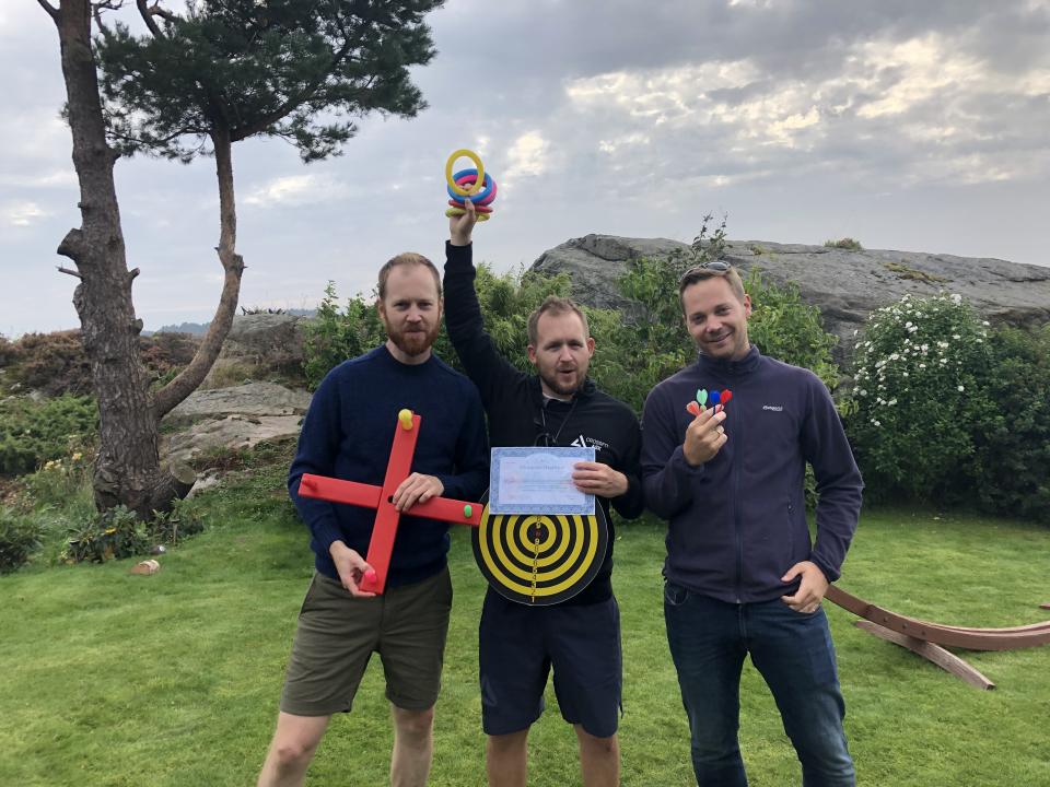 Olympiske Hageleker: Pallen