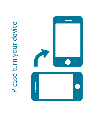 Please turn your device to continue